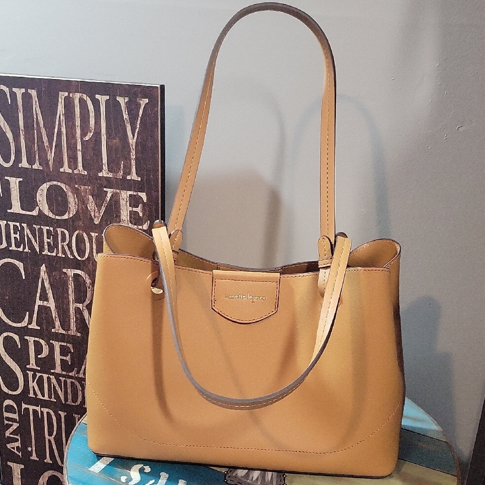 Nanette Lepore Tan Shoulder Bag